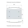 Армстронг OPTIMA Curved Canopy Выгнутая или Вогнутая 1870x1181x30мм, белый