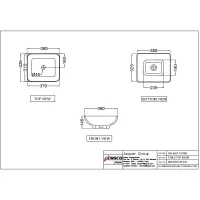 Раковина Essco Aspire AIS-WHT-101905 Белая