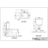 Унитаз напольный Essco Aspire AIS-WHT-101751P180SPPSMZ Белый с бачком