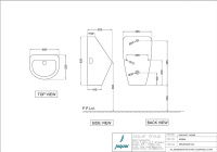 Писсуар настенный Jaquar Urinal URS-WHT-13253N Белый