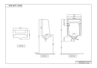 Писсуар настенный Jaquar Urinal URS-WHT-13255 Белый