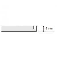 Кассетный потолок Албес AP600 Board белый матовый Эконом перфорация F d=1,5